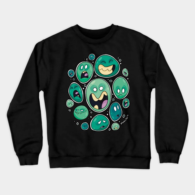 Facies Crewneck Sweatshirt by WeTheSqueemish